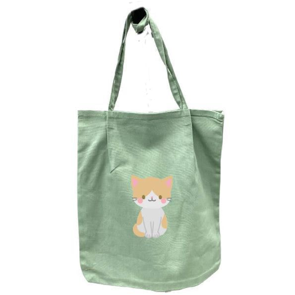 つまみハンドルトートオリーブ